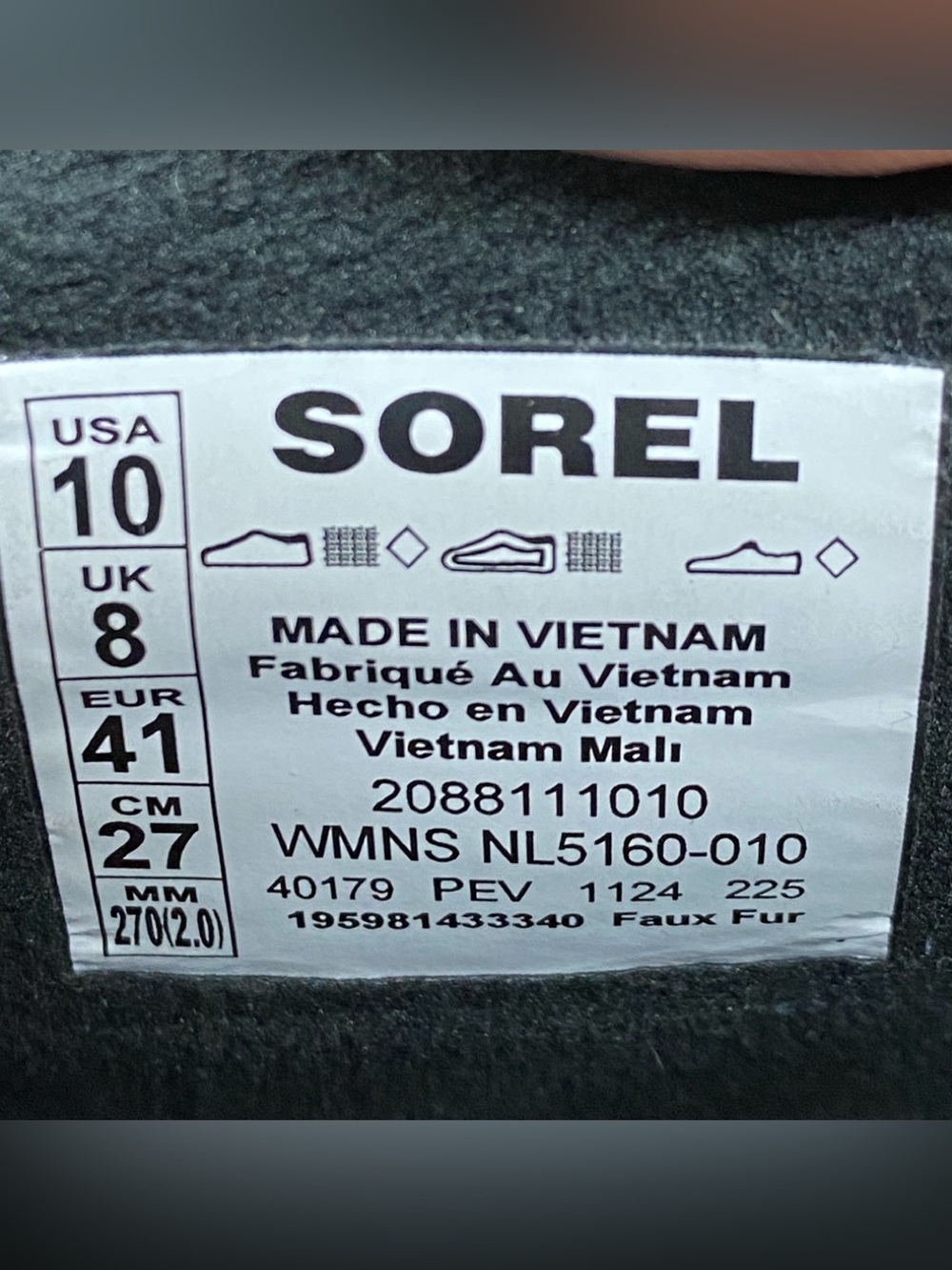 SOREL Women's Out N About IV Puffy Waterproof Boots Size 10 - Picture 16 of 16